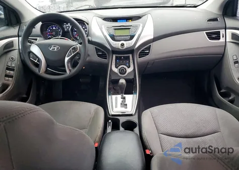 2013 Hyundai Elantra Gls из США, поврежденный, VIN 5NPDH4AE8DH156257